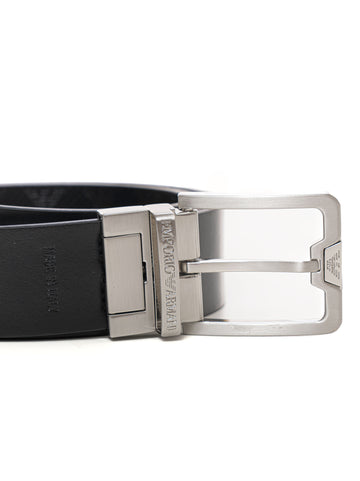 Cintura Nero Emporio Armani Uomo