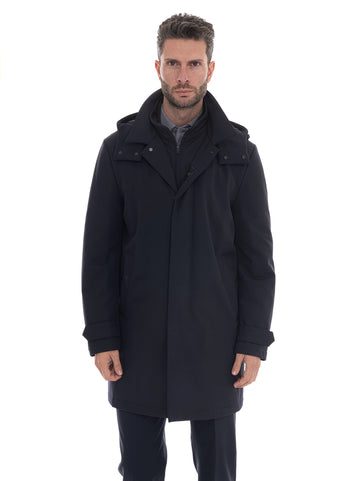 Giaccone New morning travel Blu Fay Uomo