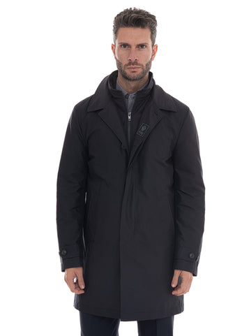 Giaccone in nylon Morning Blu Fay Uomo