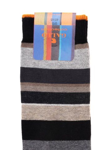 Calzino lungo Nero Gallo Uomo