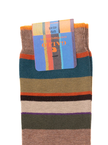 Calzino lungo Beige Gallo Uomo