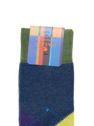 Calzino lungo Denim Gallo Uomo