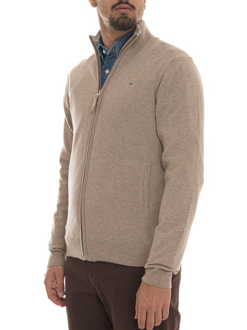 Cardigan Beige Gant Uomo