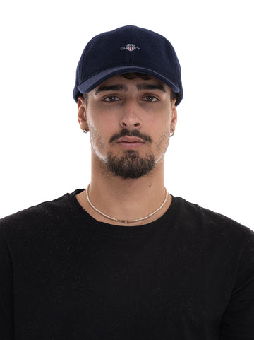 Cappello Blu Gant Uomo