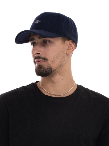 Cappello Blu Gant Uomo