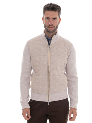 Giubbotti Beige Gran Sasso Uomo