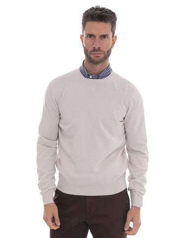 Maglia girocollo Panna Gran Sasso Uomo