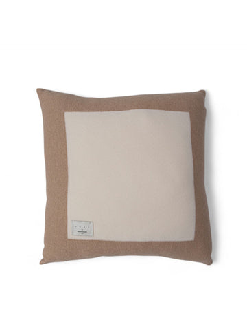Cuscino Bianco-beige Gran Sasso Home Unisex