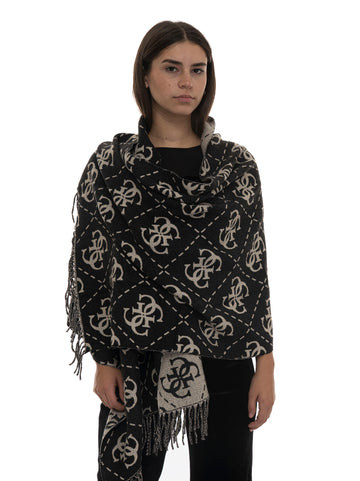 Sciarpe Nero Guess Donna