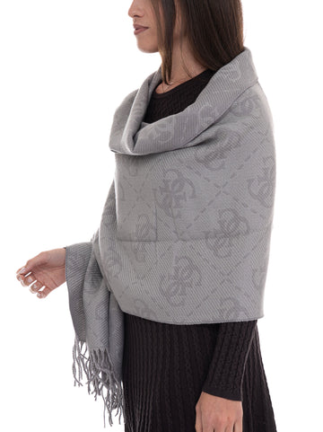 Sciarpe Grigio Guess Donna