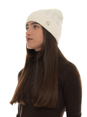 Cappello Bianco Guess Donna