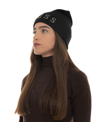 Cappello Nero Guess Donna
