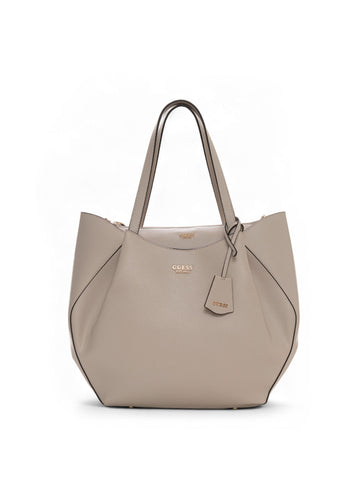 Borsa Beige chiaro Guess Donna