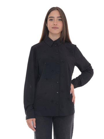 Camicia Nero Guess Donna