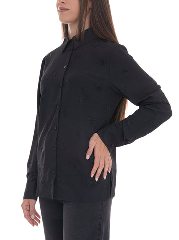 Camicia Nero Guess Donna