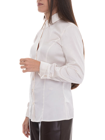 Camicia Bianco Guess Donna