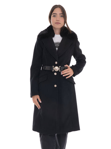 Cappotti Nero Guess Donna