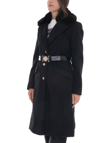 Cappotti Nero Guess Donna