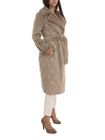 Cappotto lungo Cammello Guess Donna