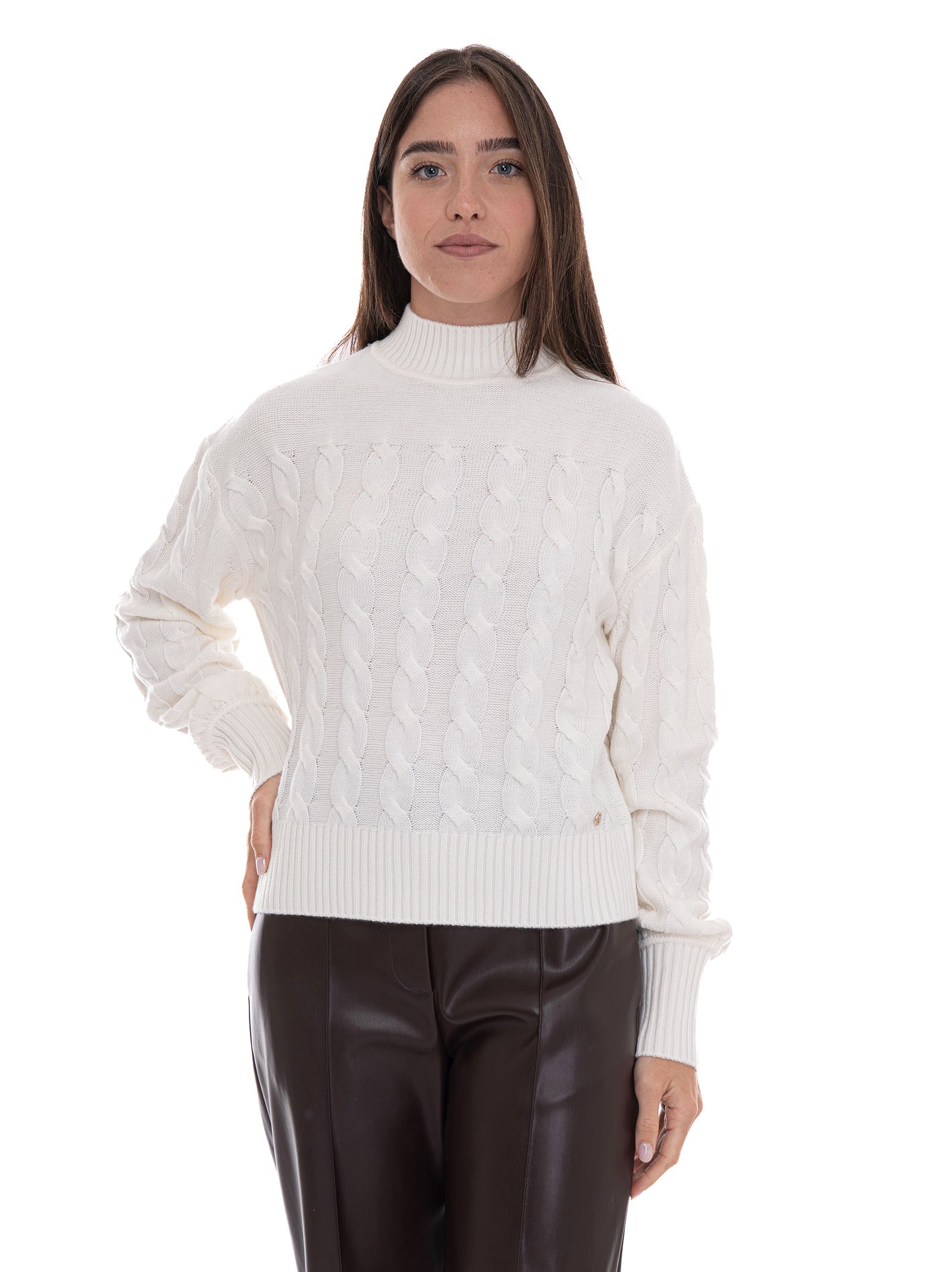 Guess Women's Elsa White Sweater - Scaglione Ischia