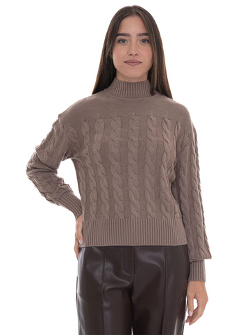 Maglie Marrone Guess Donna