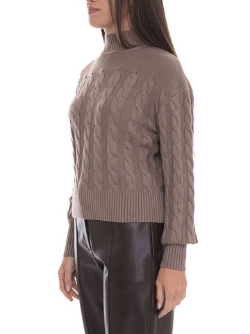 Maglie Marrone Guess Donna