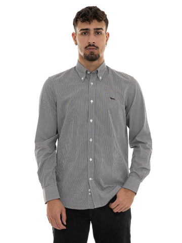 Camicia casual Nero Harmont & Blaine Uomo