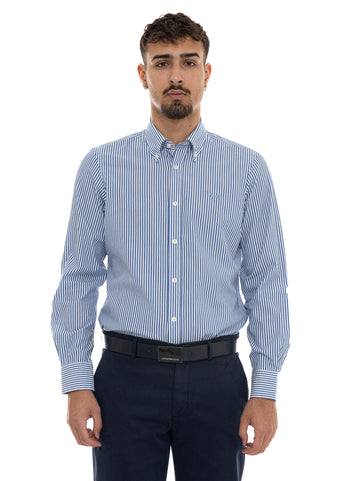 Camicia casual Azzurro Harmont & Blaine Uomo