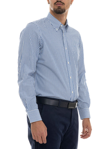 Camicia casual Azzurro Harmont & Blaine Uomo