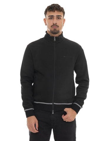 Felpa Nero Harmont & Blaine Uomo