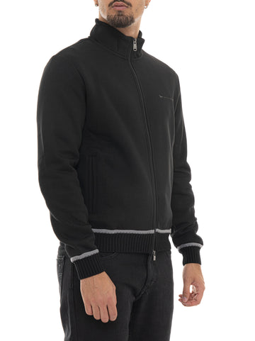 Felpa Nero Harmont & Blaine Uomo