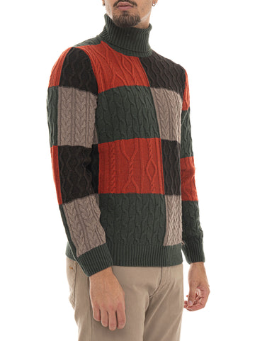 Maglie Marrone-verde Harmont & Blaine Uomo