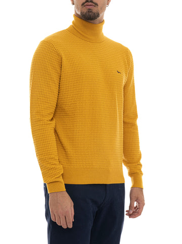 Pullover collo alto Senape Harmont & Blaine Uomo