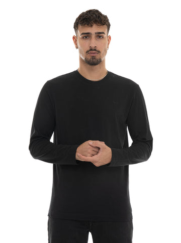 T-shirt Nero Harmont & Blaine Uomo