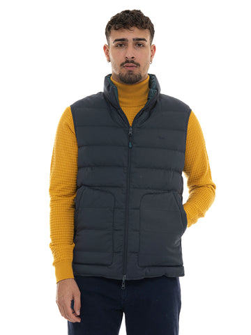 Gilet trapuntato Blu-verde Harmont & Blaine Uomo