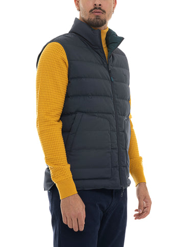 Gilet trapuntato Blu-verde Harmont & Blaine Uomo