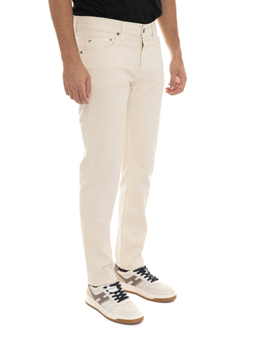 Pantalone 5 tasche Panna Harmont & Blaine Uomo