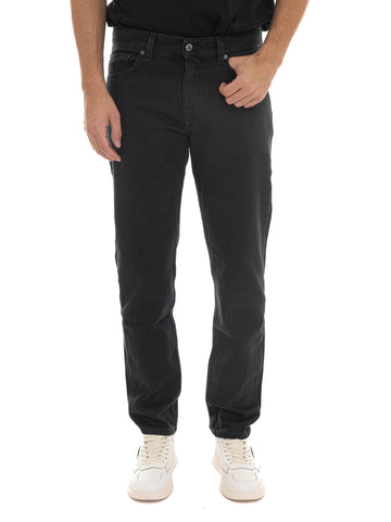 Jeans 5 tasche Nero Harmont & Blaine Uomo