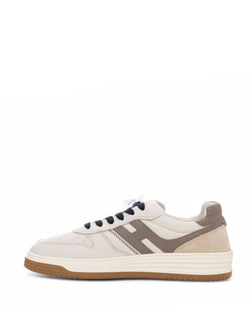 Sneakers in pelle Basket Beige Hogan Uomo