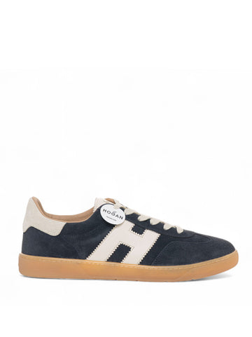 Sneakers in camoscio Cool Blu Hogan Uomo