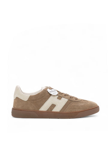 Sneakers in camoscio Cool Beige Hogan Uomo