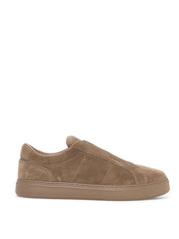 Sneakers in camoscio 6680 Beige Hogan Uomo