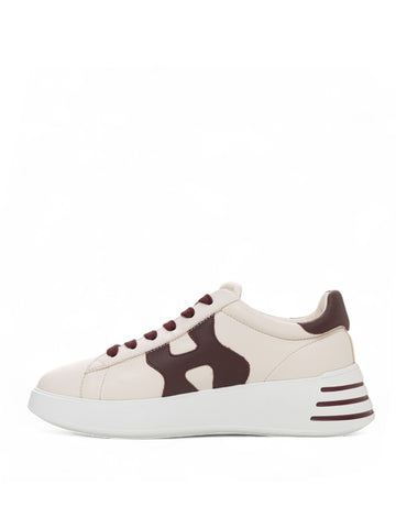 Sneakers Beige-bordeau Hogan Donna