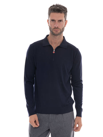 Maglie Blu Kiton Uomo