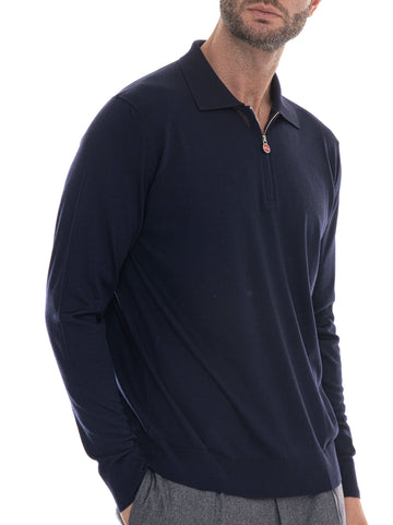 Maglie Blu Kiton Uomo