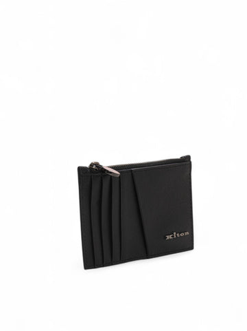 Porta carte di credito Nero Kiton Uomo