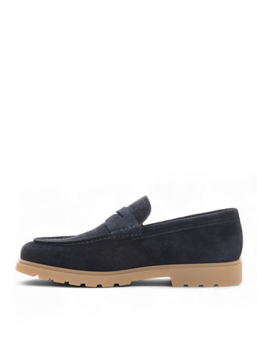 Scarpe Blu Kiton Uomo