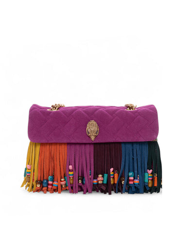 Borsa in pelle media Kensington Fucsia Kurt Geiger Donna