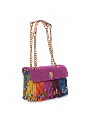Borsa in pelle media Kensington Fucsia Kurt Geiger Donna