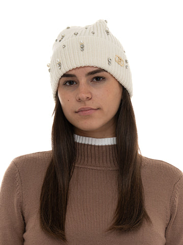 Cappello Bianco Liu Jo Donna